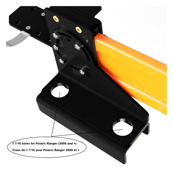 Itek Chainsaw Holder - Polaris Ranger