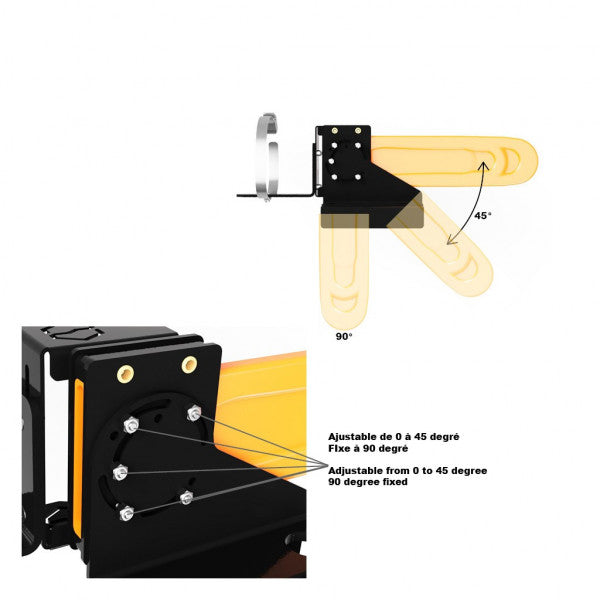 Itek Chainsaw Holder - Polaris Ranger