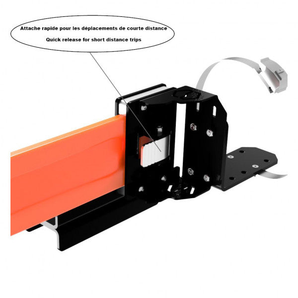 Itek Chainsaw Holder - Polaris Ranger