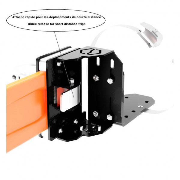 Itek Chainsaw Holder for Tube