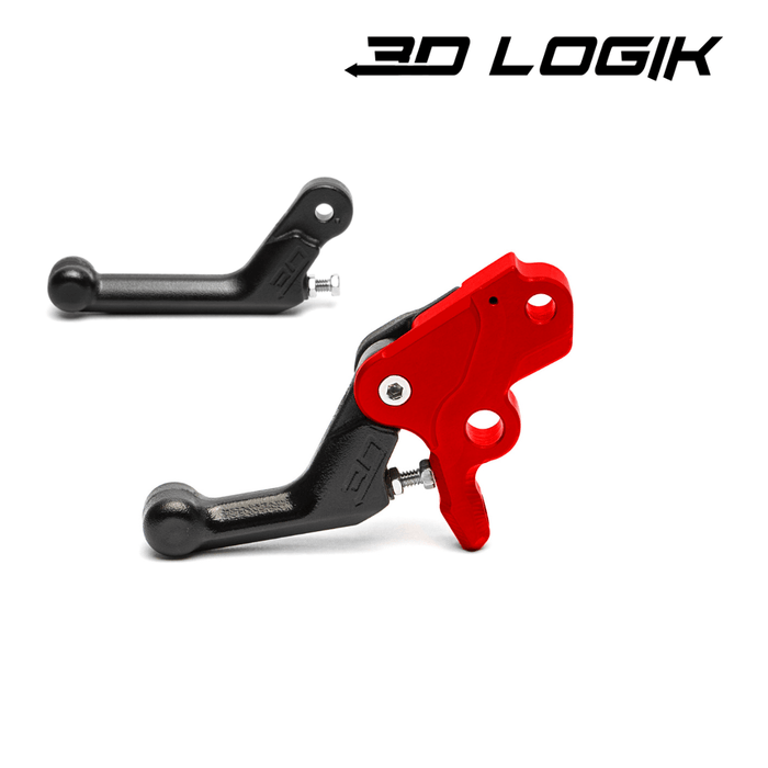 3D Logik 3D Logik V2 Brake Lever Arctic Cat2018 - 2022Red