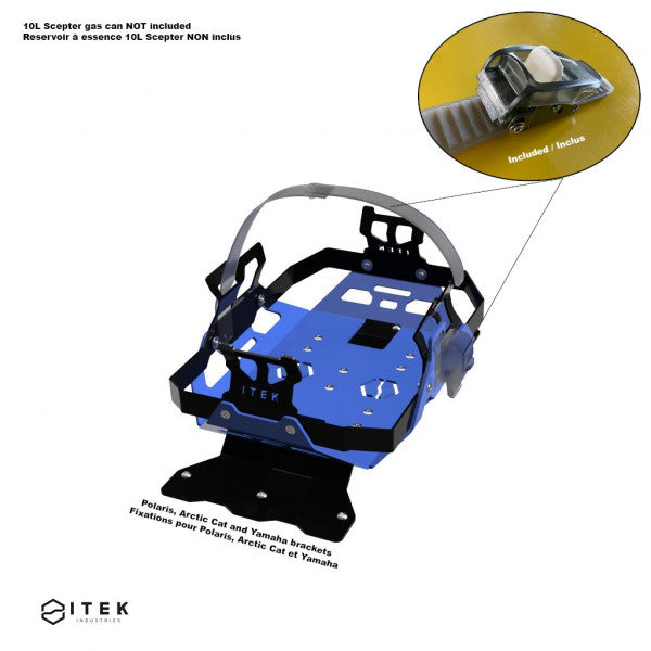 Itek Axys and Pro-ride - Gas rack