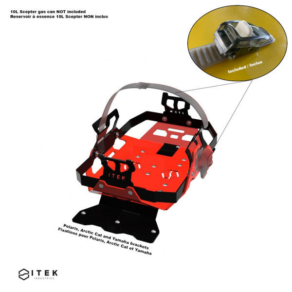 Itek Axys and Pro-ride - Gas rack