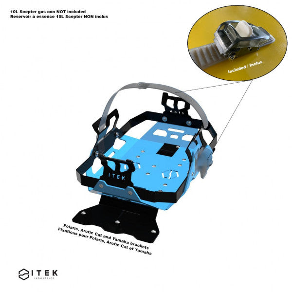 Itek Axys and Pro-ride - Gas rack