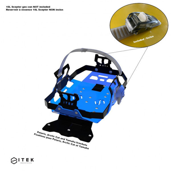 Itek Axys and Pro-ride - Gas rack