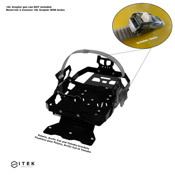 Itek Axys and Pro-ride - Gas rack