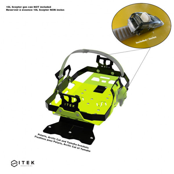 Itek Axys and Pro-ride - Gas rack