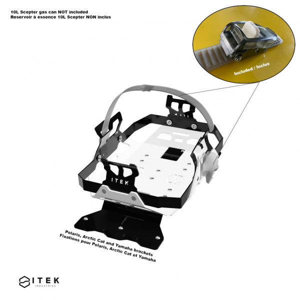Itek Axys and Pro-ride - Gas rack