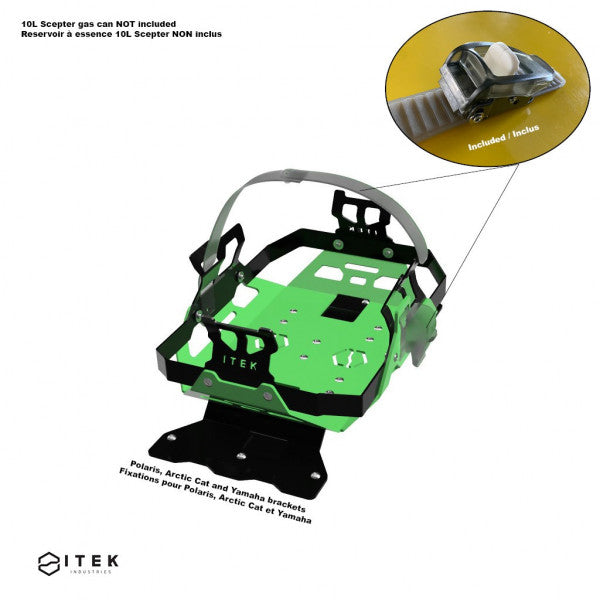Itek Arctic Cat and Yamaha - Gas rack