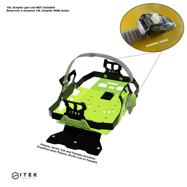 Itek Arctic Cat and Yamaha - Gas rack