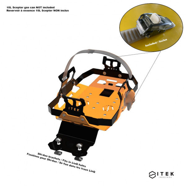 Itek Ski-doo - Gas rack