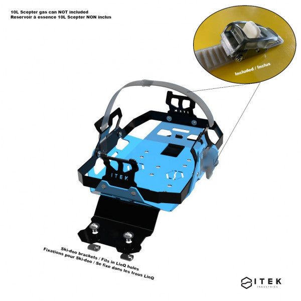 Itek Ski-doo - Gas rack