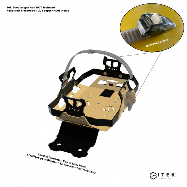 Itek Ski-doo - Gas rack