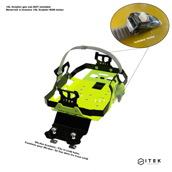 Itek Ski-doo - Gas rack