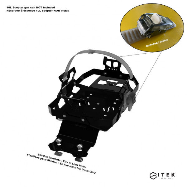 Itek Ski-doo - Gas rack