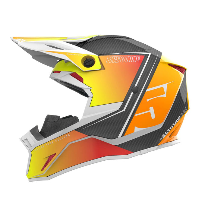 509 509 Altitude 2.0 Carbon Fiber Helmet Orange Pop (Gloss)XS