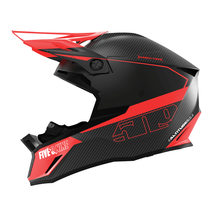 509 509 Altitude 2.0 Carbon Fiber Helmet Racing Red (Gloss)XS