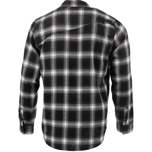 509 509 Basecamp Flannel Shirt Black GraySMAdults