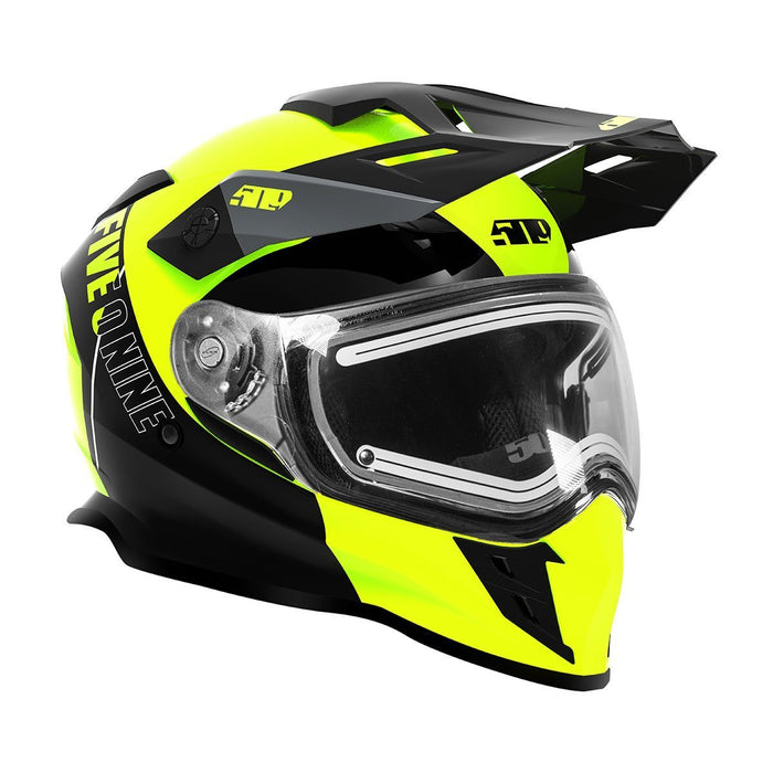 509 509 Delta R3 Ignite Helmet (ECE) (Non - Current Colours) Lime Green GrayXS