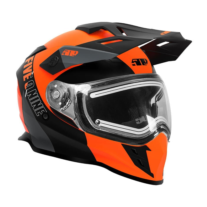 509 509 Delta R3 Ignite Helmet (ECE) (Non - Current Colours) Orange GrayXS