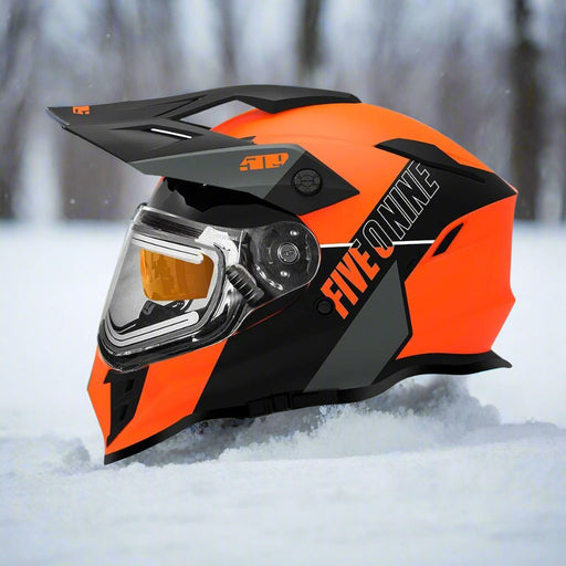 509 509 Delta R3 Ignite Helmet (ECE) (Non - Current Colours) Orange GrayXS