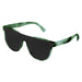 509 509 Esses Sunglasses Sci - Fi Green Tortoise Shell