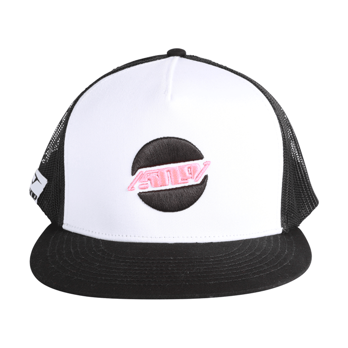 509 509 Five O Nine Flat Billed Trucker Hat Sci - Fi White