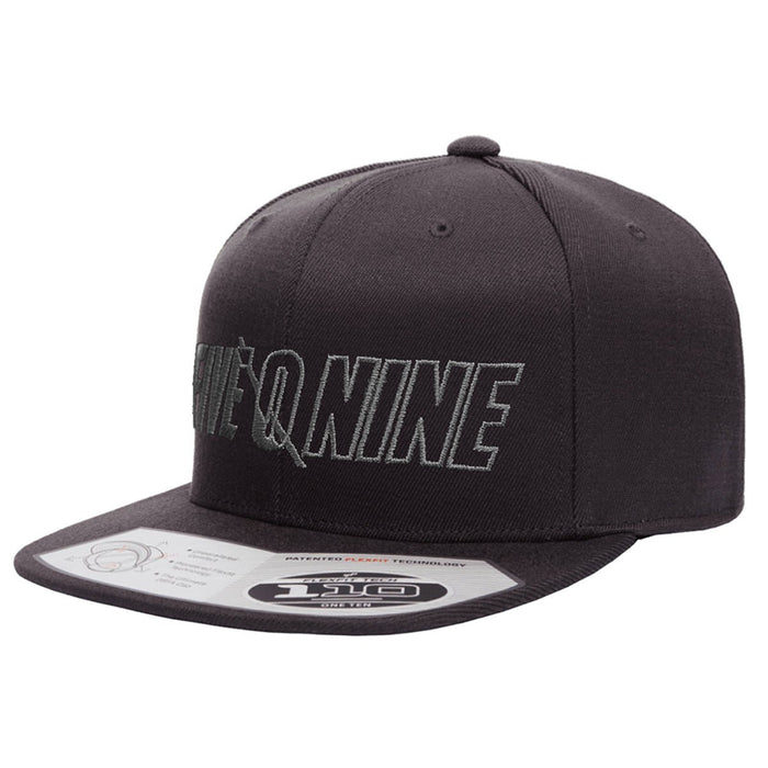 509 509 Flat Brim CVT Snapback Hat Black