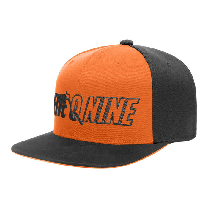 509 509 Flat Brim CVT Snapback Hat Octane Orange