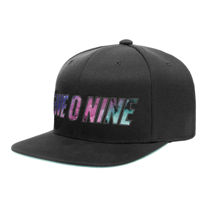 509 509 Flat Brim CVT Snapback Hat Purple Galaxy