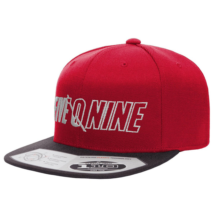 509 509 Flat Brim CVT Snapback Hat Racing Red