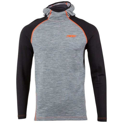 509 509 FZN Merino Hoodie - Heather Grey SMHeather Grey