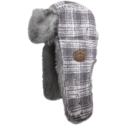 509 509 Trapper Fur Hat White