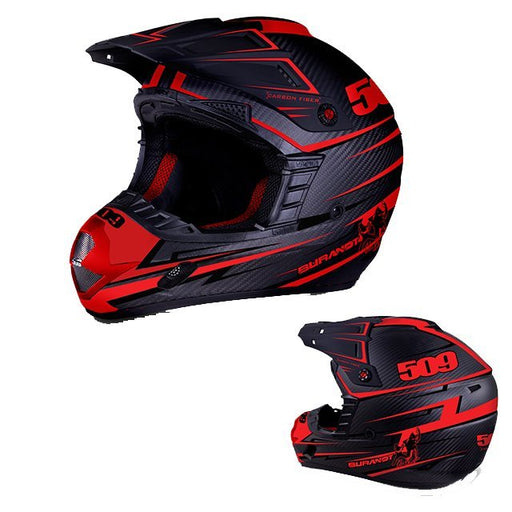 509 509 C2 Carbon Helmet Visor - Chris Burandt - VISOR ONLY