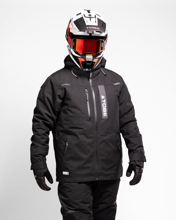 TOBE Nexus 2-in-1 Jacket – Jet Black