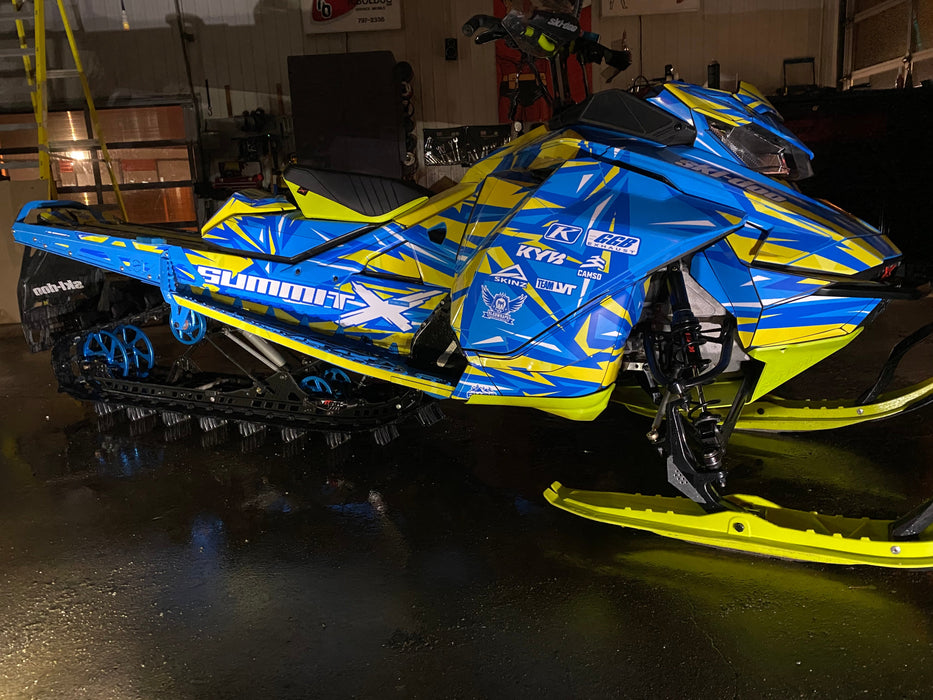 Itek Ski-doo Gen 4 / Aluminum Big wheels kit