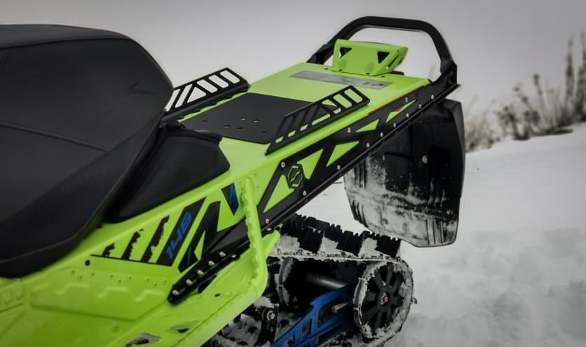 Itek Rear Bumper - Arctic Cat Ascender and Proclimb