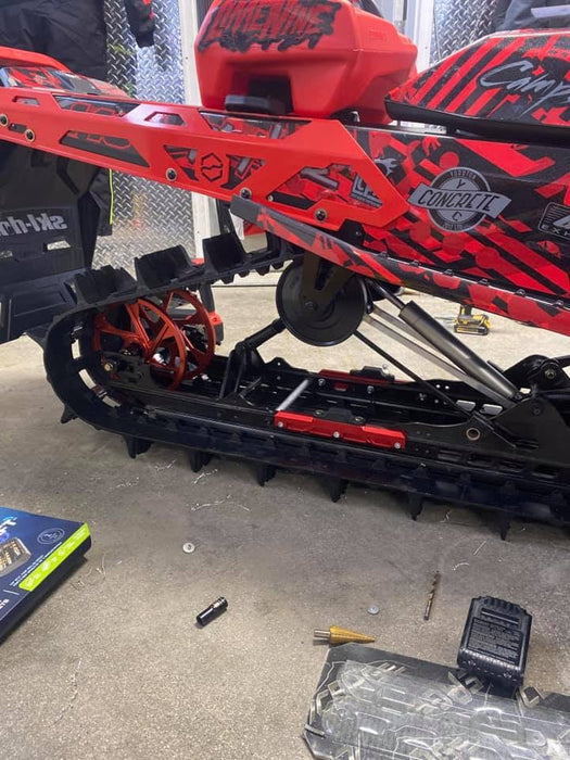 Itek Ski-doo Gen 4 / Aluminum Big wheels kit