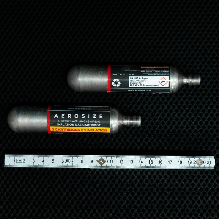 Aerosize ARGON CYLINDERS SET - one inflation