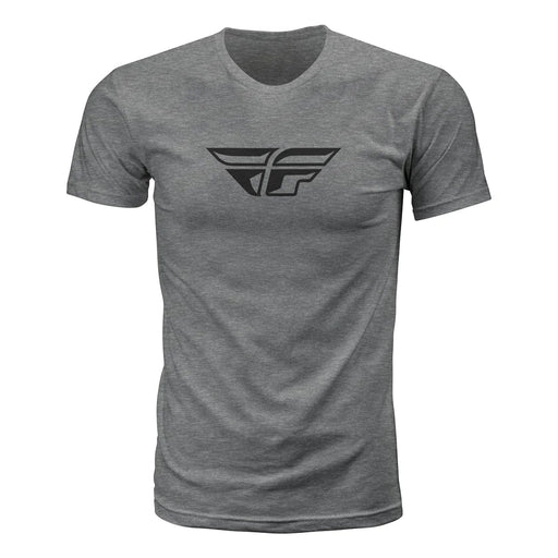 FLY Racing FLY Racing F - Wing Tee Dark Grey HeatherSM