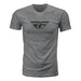 FLY Racing FLY Racing F - Wing Tee Dark Grey HeatherSM