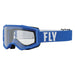 FLY Racing FLY Racing Focus Goggle Blue & White - Clear Lens