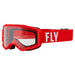 FLY Racing FLY Racing Focus Goggle Red & White - Clear Lens