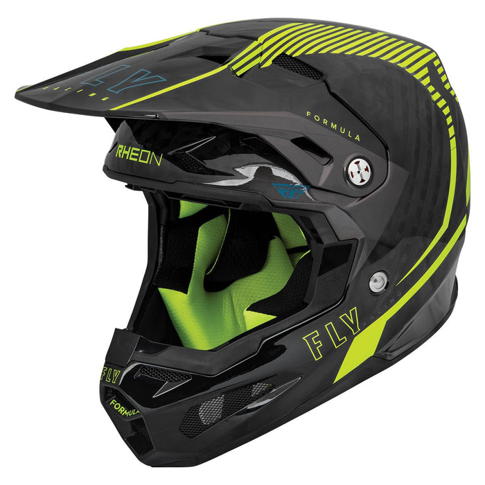 FLY Racing FLY Racing Formula Carbon Tracer Hi - Vis/BlackYLG