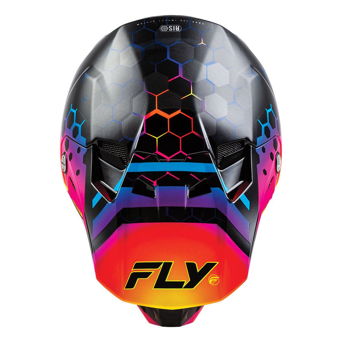 FLY Racing FLY Racing Formula CC Tektonic Helmet Black/Red/OrangeXS