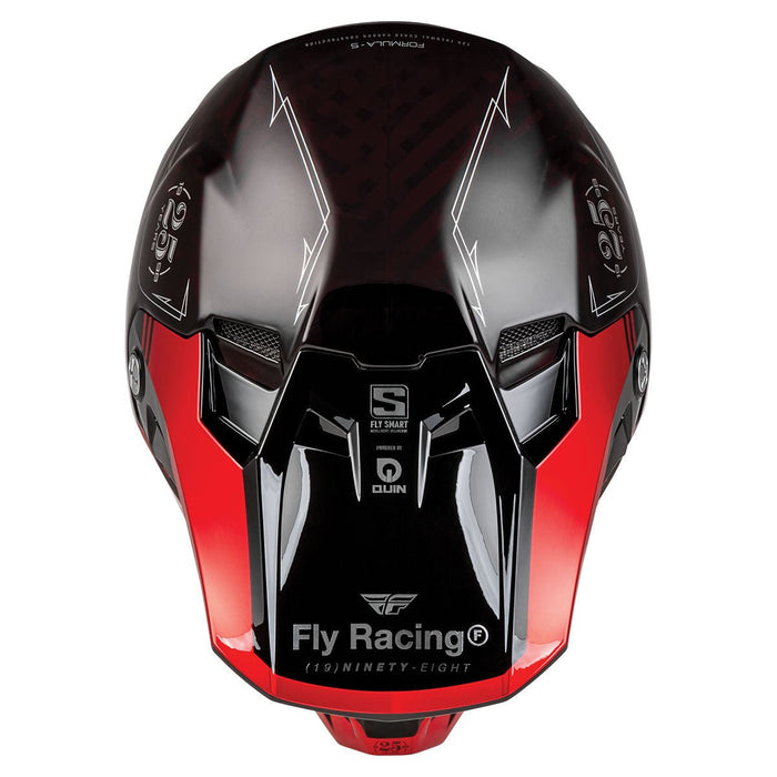 FLY Racing FLY Racing Formula S Carbon Helmet Red Carbon/BlackXS