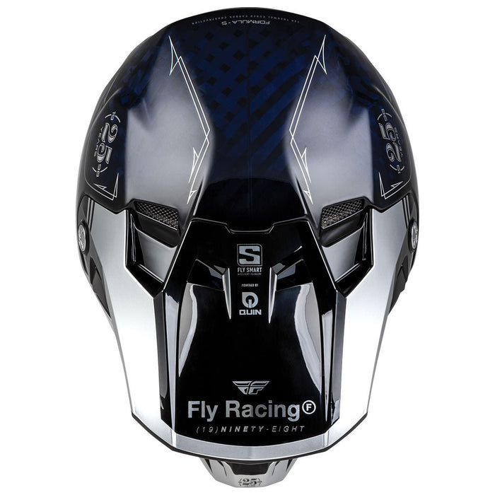 FLY Racing FLY Racing Formula S Carbon Helmet Blue Carbon/SilverXS