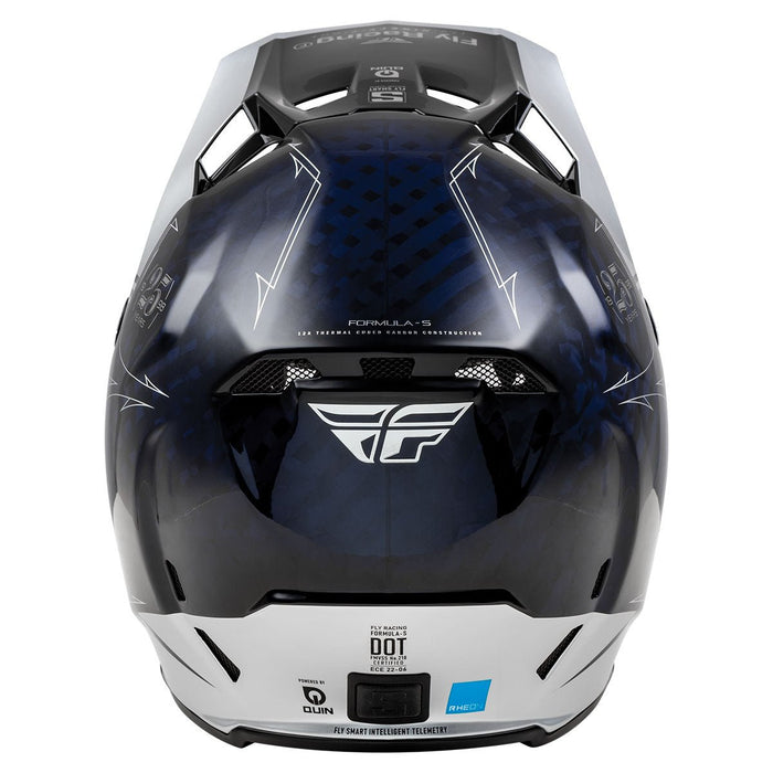 FLY Racing FLY Racing Formula S Carbon Helmet Blue Carbon/SilverXS