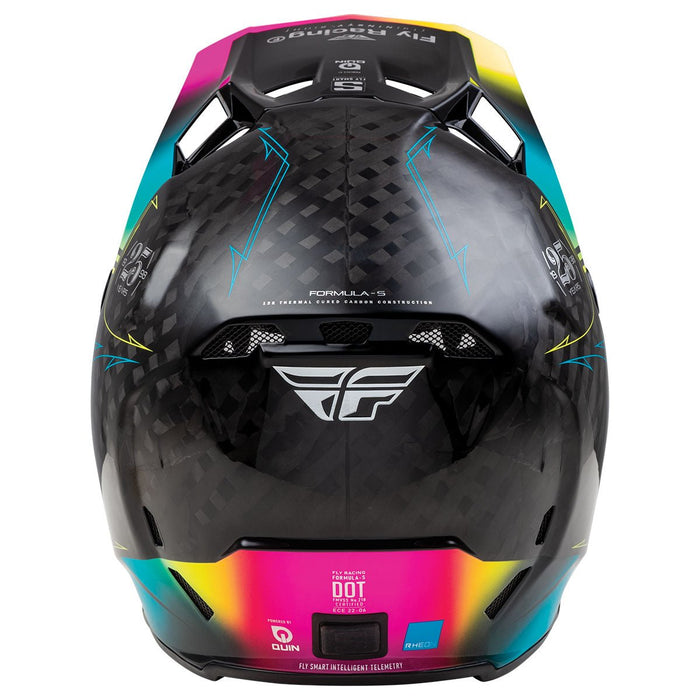 FLY Racing FLY Racing Formula S Carbon Helmet Black/Electric Blue/FuschiaXS