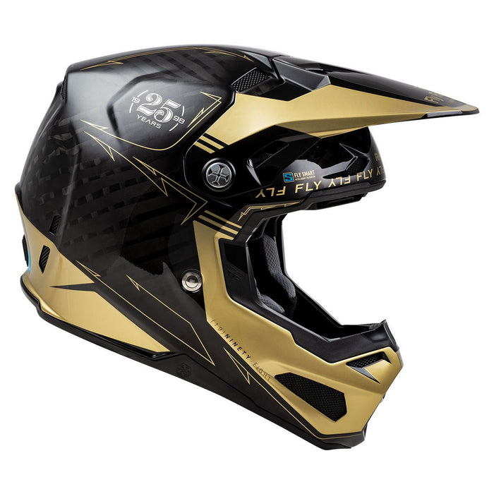 FLY Racing FLY Racing Formula S Carbon Helmet Black/GoldXS